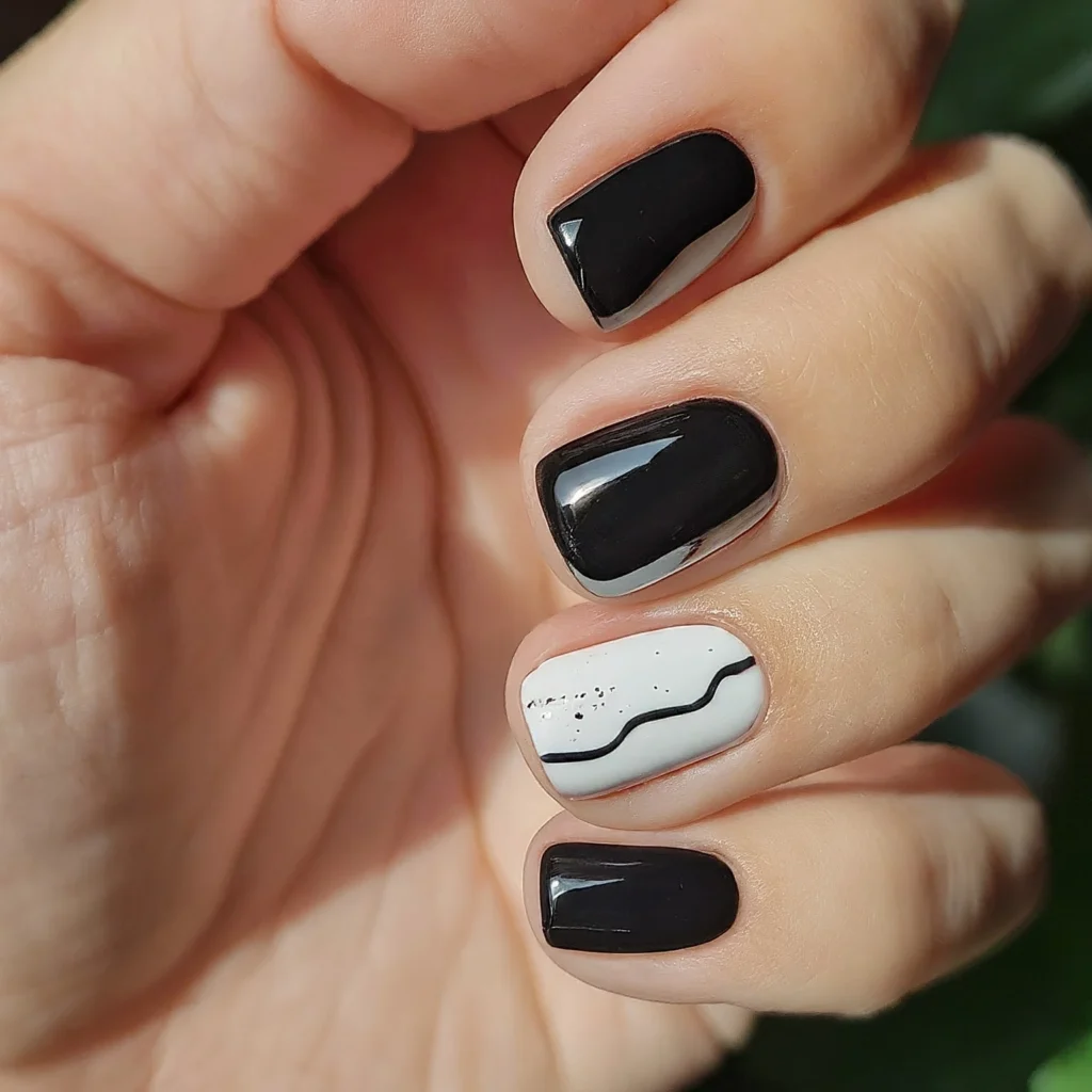 Minimalistic Nail designs, simple nail designs, simple winter nails, cute simple nail designs, simple gel nail designs, winter nails 2024 simple