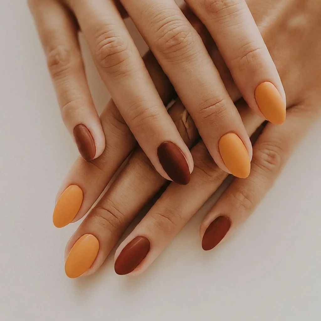 fall nail designs, fall nail colors, fall nail ideas, fall gel nail designs, fall nail art designs, simple fall nail designs